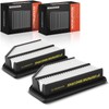 Frankberg 2 x Air Filter Insert Filter Compatible with Civic