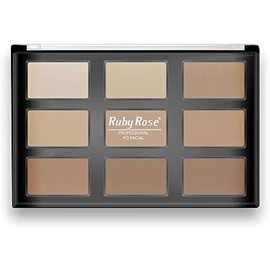 Paleta de Polvos Compactos y Bronzer Profesionales