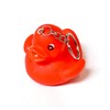 Komonee Duck Novelty Keyring Keychain Red