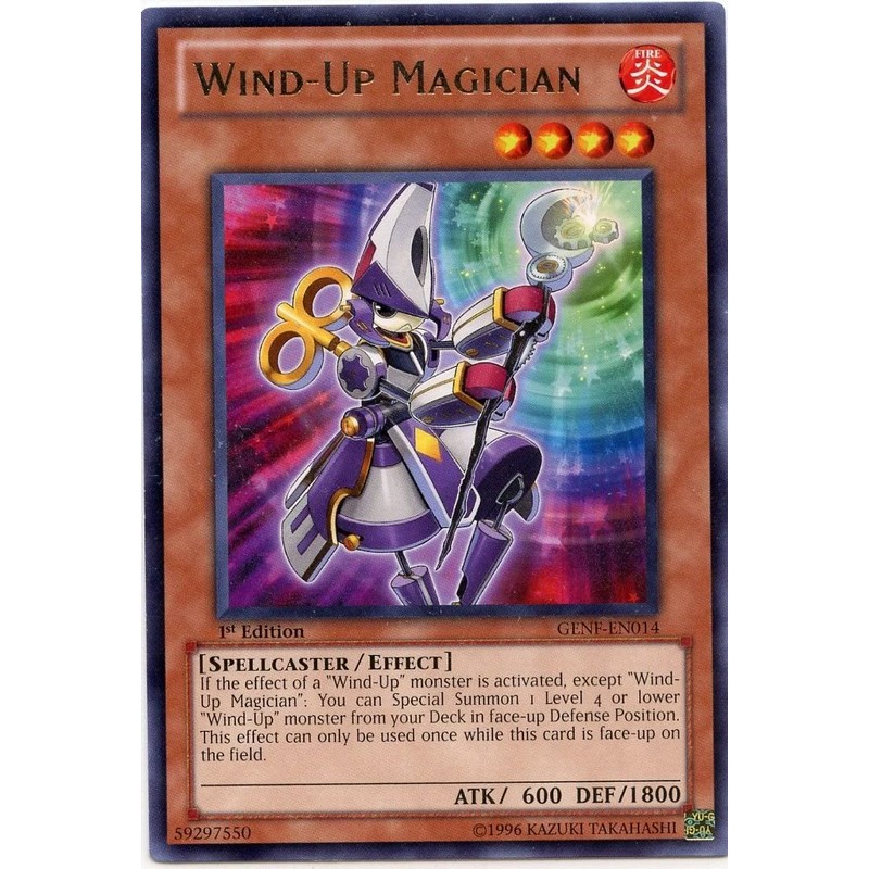Yu-Gi-Oh! - Wind-Up Magician (GENF-EN014) - Generation Force - 1st