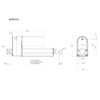Mini Electric Linear Actuator, 24V High-Speed Motor & Stroke Linear