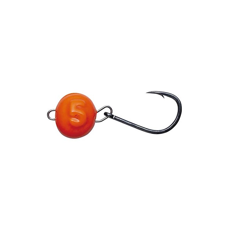 Gamakatsu #4-5G Joint Knocker, Chinu, Luminous Orange