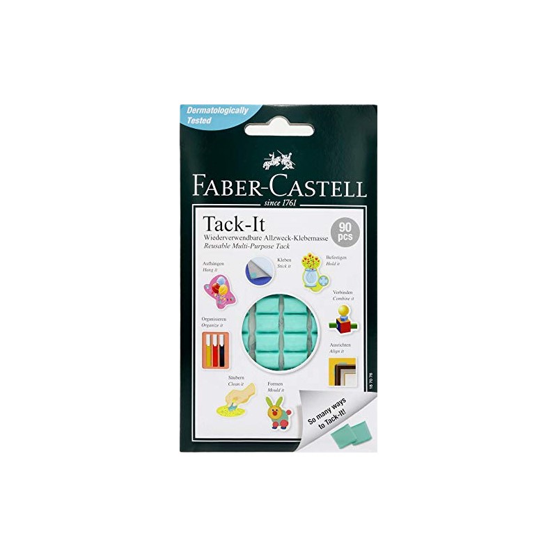 FABER-CASTELL Double Sided Tape Peel and Stick Clay Stickers, 90
