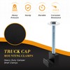 QYMOPAY Truck Tool Box Mounting Kit, No Drill Pickup Truck