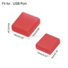 uxcell 20pcs USB 2.0 Port Cap Cover Anti Dust Silicone
