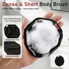 Silicone Body Scrubbers with Detachable Handle, Back Scrubber 2 Pack