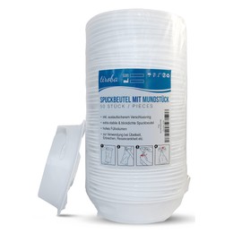 tiroba Burp Bag with Improved Mouthpiece - Opaque - High Capacity - Breaking Bag Poop Bag Collection Bag Spit Bag (25)