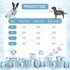 DELIFUR 2 Pack Dog Cooling Shirts- Quick Dry Sun Protection
