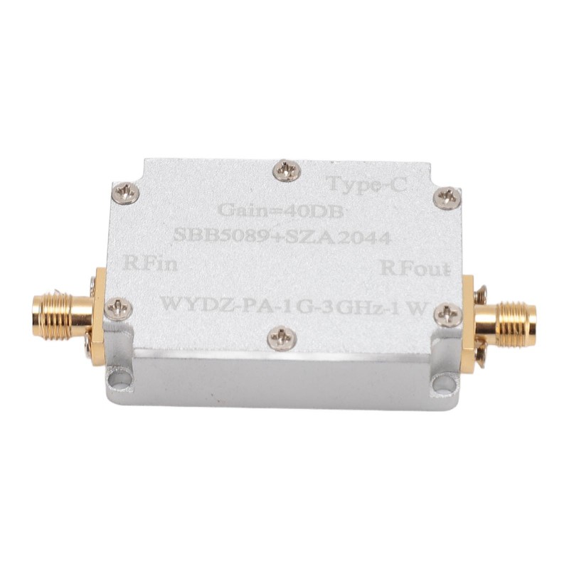 RF Power Amplifier 1G to 3GHz 40dB High Gain 1W