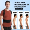 Corrector Postura Para Hombres Y Mujeres Con Placa Soporte
