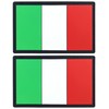 JBCD Italy Flag Patch Italian Tactical Patch - PVC Rubber