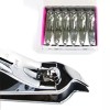 Gita 소형 작은 손톱 깍기 미니 사선 대량 대용량 벌크 사선 사선형 Small Mini Bulk Quantity Nail Clippers Set [Main unit]