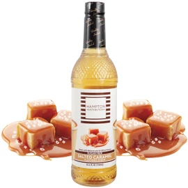 Sugar Free Coffee Syrup, Salted Caramel Flavor Drink Mix 25.4 Fl Oz (Pack of 1), Sugar Free Caramel Syrup, Zero Calorie Flavoring for Lattes, Shakes, Food, Snacks & More, Gluten Free
