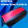 Bebop 2 Battery 2pcs x 4250mAh Lipo Batteries for Parrot