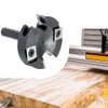 SICWOOD Slab Flattening Router Bits 1/2 Shank, 2-1/2”Cut Dia, 2+2