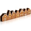 Christmas Table Decorations, Light up Gingerbread House Table Centerpieces Wooden