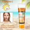 Sunscreen Spf 50 Face, Sun Cream Moisturiser with Vitamin C,