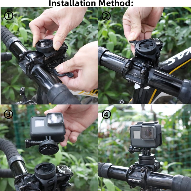 NELboNs Bike Computer Clamp Mount Compatible with Garmi n/G G+/Mage