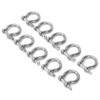 10pcs Bow Shackle Stainless Steel High Hardness D-Ring Anchor for