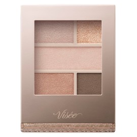 Vise Double Mood Eyes BE-7 Beige Mood 0.17 oz (4.8 g) Eye Shadow Beige Brown