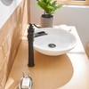 BWE Bathroom Sink Faucet Waterfall Vessel Sink Faucet Singe Hole