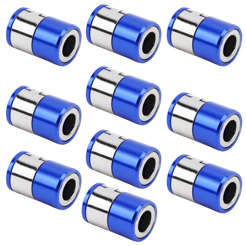 10PCS Screwdriver Magnetic Ring Anti Slip Drill Bits Magnetizer Ring