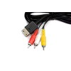 RUITROLIKER 6ft 3RCA Audio Video AV Composite Kabel für Dreamcast