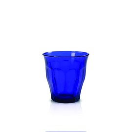 Duralex Picardie Panache 1027FB06A111 Tumbler, 250 ml, Blue, Pack of 6, 8.75oz