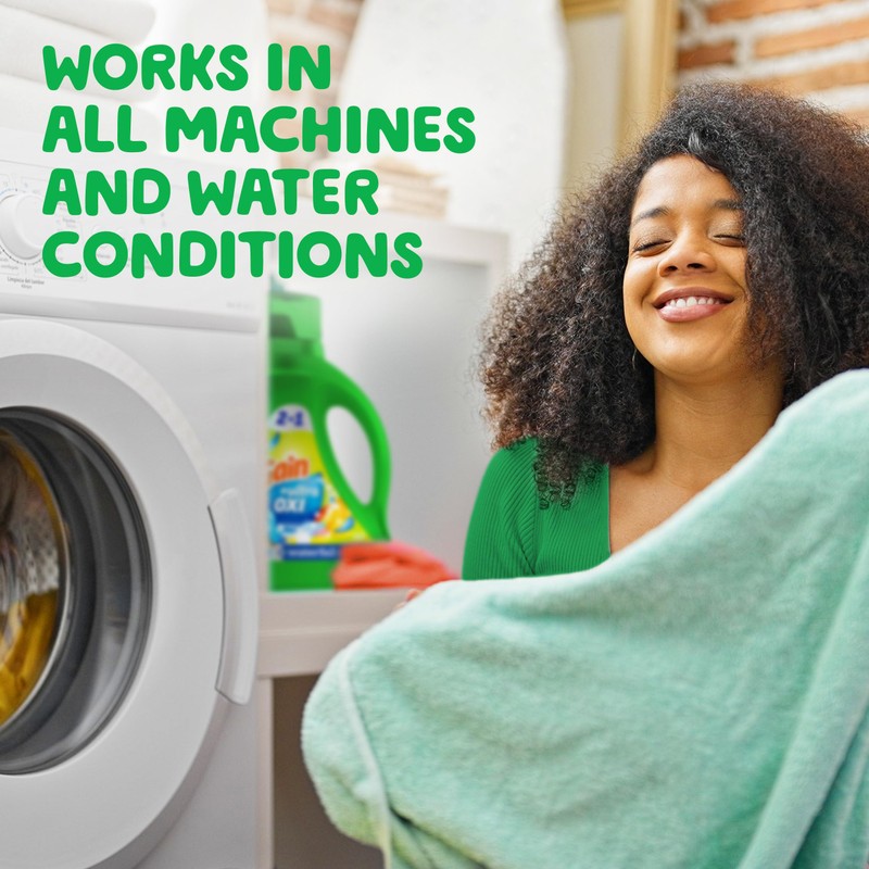 Gain Ultra Oxi Liquid Laundry Detergent, Waterfall Delight Scent, 194