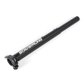 STAY STRONG BMX RACE RACING WARMDOWN SEAT POST EXTENDER 22.2mm x 350mm BLACK NEW