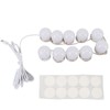 LED Vanity Lights with 10 Dimmable Bulbs USB Adjustable Color