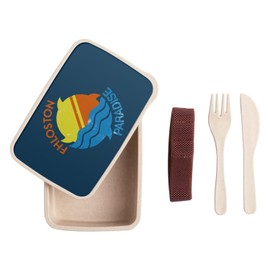 Fabulous Lunch Box Lunchbox mit Besteck, Blau – Fhloston Paradise Geek Science Fiction Film – 700 ml