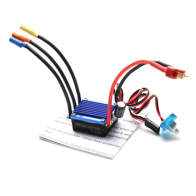 2435 3300KV Brushless Motor and 25A ESC 2.2KG Servo Programming