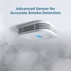 AEGISLINK Smoke and Carbon Monoxide Detector 10-Year Lifespan with Replaceable