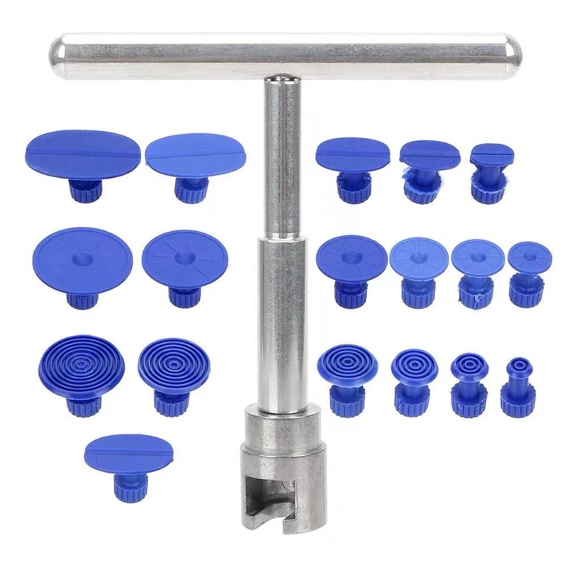KUQUTIDY 18 Pcs Car Dent Puller Kit, Small Dent Remover