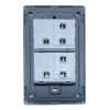 CL Apagador De Escalera Doble Interruptor De Luz Oxford Deluxe