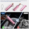LFLFWY Compact Travel Umbrella Windproof Strong - Large Light Automatic