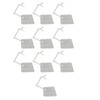 Action Figure Stand,10 Sets Action Figure Accessories,Transparent Acrylic Anime Figure