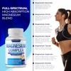 Decent Nature Complejo Magnesio Elemental Suplemento 1000mg Glicinato Citrato Malato
