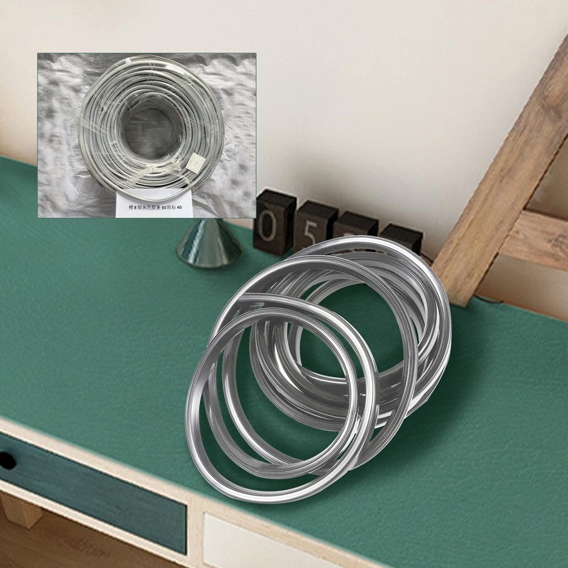 Connector, Aluminium Profile Edge Strips for 30 - 8 mm