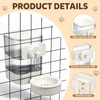 Singhoow 2 Pack 54 oz Rabbit Water Dispenser, Hanging Gravity