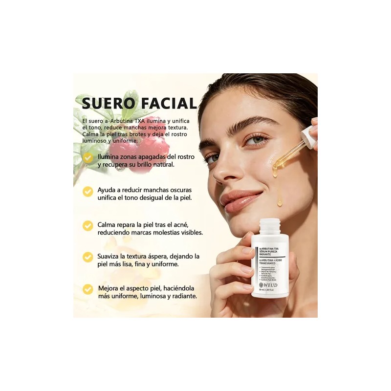 Kit Facial Tónico Vit C Antioxidante + Sérum Iluminador Weud