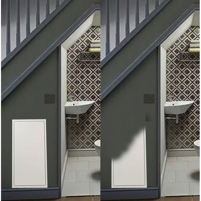 Fengze Thicken 0.048inch Metal Access Panel 14" x 29" (350