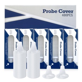BEPEPFUL 400X Ear Thermometer Probe Covers, for All Braun Thermometer Ear Covers, Lens Filters, Refill Caps,Disposable Ear Thermometer Covers