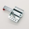 2 Pieces Heavy Duty Inside Deadlock, Galvanized Steel Garage Door