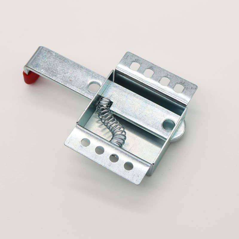 2 Pieces Heavy Duty Inside Deadlock, Galvanized Steel Garage Door