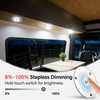 Obeaming 2 Pack 12V LED Ceiling Dome Light 400LM, 4.75"