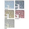 Casatessile Augusta Grigio Cotton Bath Rug 60 x 120 cm