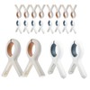 20 Pcs Beach Towel Clips, 9.5cm Towel Clips for Sun