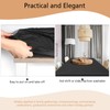 Cocktail Table Covers Spandex Square Table Cloth Stretchable Fitted Tablecloth